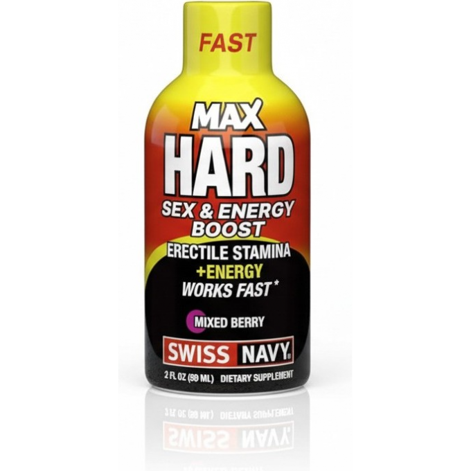 Биологически активная добавка к пище SWISS NAVY МАХ НARD SEX & ENERGY BOOST, 59 мл SNMHS1