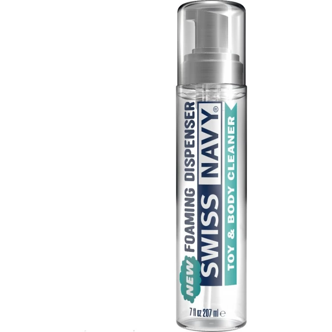 Тойклинер-пенка SWISS NAVY Toy & Body Cleaner 207 мл. SNTB7OZ Тойклинер-пенка SWISS NAVY Toy & Body Cleaner 207 мл. SNTB7OZ